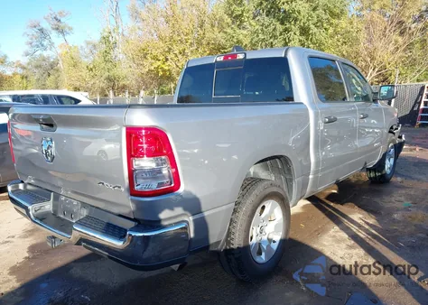 2021 Ram 1500 Tradesman 4X4 5'7 Box z USA, uszkodzony, nr VIN 1C6SRFGT9MN834639